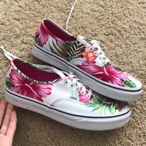 Vans Floral Shoes